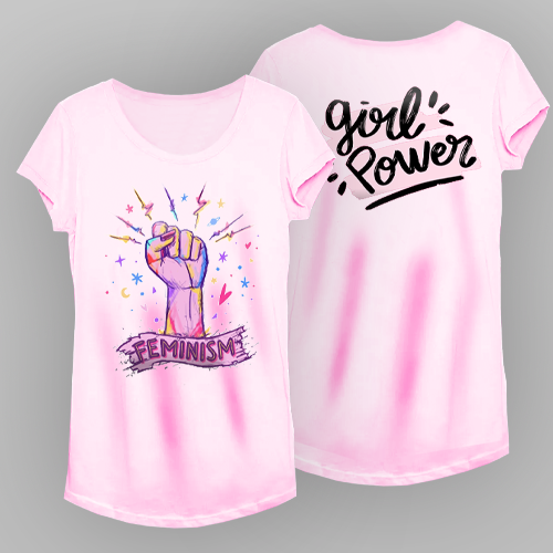 Baby Look Long Premium | Rosa