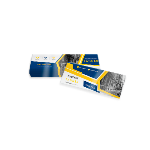Folheto 150g | 10x30cm | 4/4 | UV 1/1
